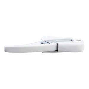 MANIJA DE TAPA TY HILUX 72-88  GANCHO DE TAPA BLANCO ZINC HUSHAN