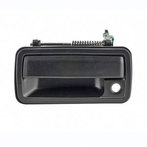 MANIJA EXTERIOR CV BLAZER (S10) 95-01 GM SONOMA/JIMMY 95-04/ENVOY 95-01 OD BRAVADA 96-01 CV S10 95-04 CON HOYO PARA LLAVE LISA PARA PINTAR NEGRA PLASTICO HUSHAN Izquierdo Delantera