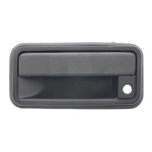 MANIJA EXTERIOR CV CHEYENNE/CUSTOM 95-98/SUBURBAN 95-99/SILVERADO 95-98/TAHOE 95-99  GM SIERRA/YUKON  CV PICK UP 95-98  CON HOYO PARA LLAVE CORRUGADA NEGRA ZINC CON PLASTICO HUSHAN Izquierdo Delantera