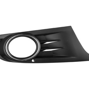 REJILLA FASCIA DELANTERA VW GOLF 09-14 C/HOYO P/FARO NIEBLA FILO CROMADO BASE/CONFORTLINE/TRENDLINE/SPORT/GT L4 4 CILINDROS 1.4/1.6 5 PUERTAS DEPO DER