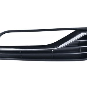 REJILLA FASCIA DELANTERA VW POLO 15-20 C/HOYO P/FARO C/MOLDURA CROMADA LINEA ANTERIOR SPORTLINE/DESIGNSOUND/ALL STAR L4 4 CILINDROS 1.2/1.6L 5 PUERTAS DER