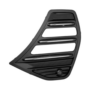REJILLA FASCIA DELANTERA CH TIGGO 7 PRO 20-23 CROMADA C/HOYO P/FARO CONFORT/LUXURI/PREMIUM L4 4 CILINDROS 1.5L 5 PUERTAS IZQ