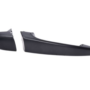 MANIJA EXTERIOR BW SERIE 3 99-00  SIN HOYO PARA LLAVE LISA PARA PINTAR NEGRA PLASTICO HUSHAN Derecho Delantera/Trasera