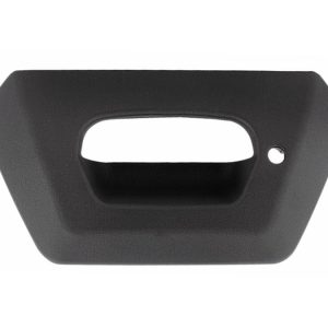MANIJA DE TAPA CV AVALANCHE 02-06  CON HOYO PARA LLAVE SOLO BISEL LISA PARA PINTAR NEGRA PLASTICO HUSHAN