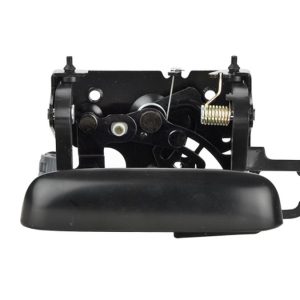 MANIJA DE TAPA CV AVALANCHE 02-06  CON HOYO PARA LLAVE LISA NEGRA ZINC CON PLASTICO HUSHAN