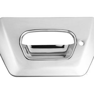 MANIJA DE TAPA CV AVALANCHE 02-06  CON HOYO PARA LLAVE SOLO BISEL CROMO PLASTICO HUSHAN
