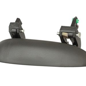 MANIJA EXTERIOR CV CAVALIER 95-04  PT SUNFIRE 95-05  NEGRA PLASTICO HUSHAN Derecho Trasera