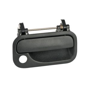 MANIJA EXTERIOR CV CHEVY JOY / POP / SWING / PICK UP 96-12/MONZA 97-12  CON HOYO PARA LLAVE NEGRA PLASTICO HUSHAN Derecho Delantera
