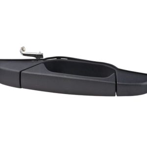 MANIJA EXTERIOR CV CHEYENNE/SILVERADO 07-13/SUBURBAN/TAHOE 07-14/AVALANCHE  GM SIERRA 07-13/YUKON 07-14  CV PICK UP 07-13  SIN HOYO PARA LLAVE CORRUGADA NEGRA PLASTICO HUSHAN Derecho Delantera