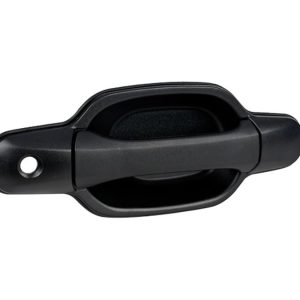 MANIJA EXTERIOR CV COLORADO  GM CANYON 04-12  CON HOYO PARA LLAVE CORRUGADA NEGRA HUSHAN Derecho Delantera