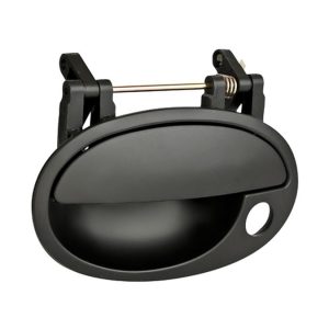 MANIJA EXTERIOR CV TORNADO 04-11/CORSA 00-08/MERIVA 04-08  CON HOYO PARA LLAVE LISA NEGRA PLASTICO HUSHAN Izquierdo Delantera