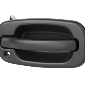 MANIJA EXTERIOR CV SILVERADO 99-06/SUBURBAN/TAHOE/SONORA 00-06/AVALANCHE 02-06  GM SIERRA 99-06/YUKON 00-06  CV CHEYENNE 99-06  CON HOYO PARA LLAVE LISA PARA PINTAR NEGRA HUSHAN Derecho Delantera