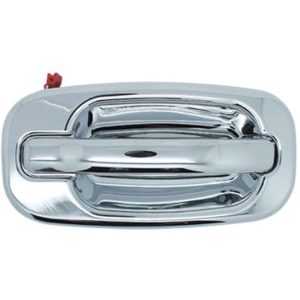 MANIJA EXTERIOR CV SILVERADO 99-06/SUBURBAN/TAHOE/SONORA 00-06/AVALANCHE 02-06  GM SIERRA 99-06/YUKON 00-06  CV CHEYENNE 99-06  SIN HOYO PARA LLAVE PLASTICO HUSHAN Derecho Delantera