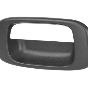 MANIJA DE TAPA CV SILVERADO  GM SIERRA 99-06  SOLO BISEL CORRUGADA NEGRO PLASTICO HUSHAN