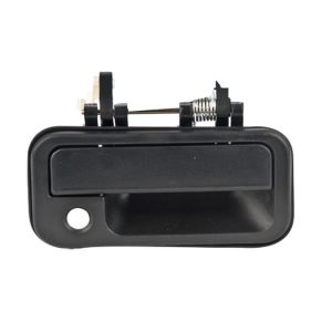 MANIJA EXTERIOR CV LUV 88-05  IZ 88-96/RODEO 91-97  CON HOYO PARA LLAVE CORRUGADA PLASTICO HUSHAN Derecho Delantera