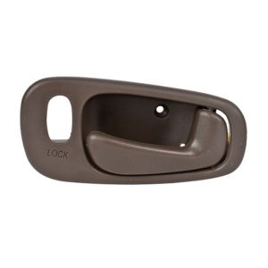 MANIJA INTERIOR TY COROLLA  CV GEO PRIZM 98-02  CON HOYO PARA SEGURO CAFE PLASTICO HUSHAN Derecho Delantera/Trasera