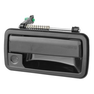 MANIJA EXTERIOR CV S10 95-04/BLAZER (S10) 95-01  GM SONOMA/JIMMY 95-04/ENVOY 95-01  OD BRAVADA 96-01  IZ HOMBRE 96-00  CON HOYO PARA LLAVE LISA PARA PINTAR NEGRA ZINC HUSHAN Derecho Delantera