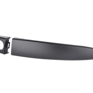 MANIJA EXTERIOR CV VECTRA 02-09  CON HOYO PARA LLAVE LISA PARA PINTAR NEGRA PLASTICO HUSHAN Izquierdo Delantera