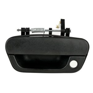 MANIJA EXTERIOR CV SPARK 11-17/BEAT HATCHBACK/SEDAN 17-20  CON HOYO PARA LLAVE NEGRA PLASTICO HUSHAN Izquierdo Delantera