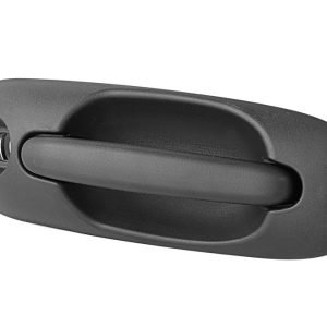 MANIJA EXTERIOR CR VOYAGER/TOWN & COUNTRY  DG CARAVAN 01-07  CON HOYO PARA LLAVE CORRUGADA NEGRA PLASTICO HUSHAN Derecho  Puerta corrediza