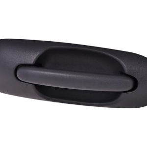 MANIJA EXTERIOR CR VOYAGER/TOWN & COUNTRY  DG CARAVAN 01-07  SIN HOYO PARA LLAVE CORRUGADA NEGRA PLASTICO HUSHAN Derecho