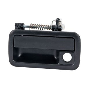 MANIJA EXTERIOR DG DAKOTA 91-96  CON HOYO PARA LLAVE NEGRA PLASTICO HUSHAN Izquierdo Delantera