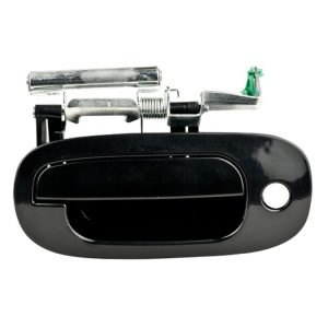 MANIJA EXTERIOR DG DAKOTA 02-04/DURANGO 02-03  CON HOYO PARA LLAVE LISA PARA PINTAR NEGRA PLASTICO HUSHAN Izquierdo Delantera