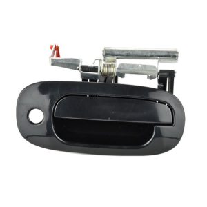 MANIJA EXTERIOR DG DAKOTA 02-04/DURANGO 02-03  CON HOYO PARA LLAVE LISA PARA PINTAR NEGRA PLASTICO HUSHAN Derecho Delantera