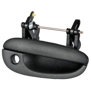 MANIJA EXTERIOR DG NEON 95-99  CON HOYO PARA LLAVE CORRUGADA NEGRA PLASTICO HUSHAN Derecho Delantera