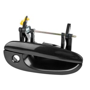 MANIJA EXTERIOR DG NEON 95-99  CON HOYO PARA LLAVE LISA PARA PINTAR NEGRA PLASTICO HUSHAN Derecho Delantera