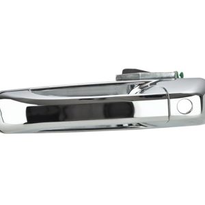 MANIJA EXTERIOR DG RAM 1500/2500/3500 09-18  CON HOYO PARA LLAVE CROMADA PLASTICO HUSHAN Izquierdo Delantera