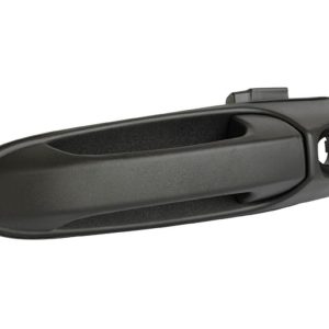 MANIJA EXTERIOR DG RAM 1500/2500/3500 02-08/DAKOTA 05-12  MT RAIDER 06-09  CON HOYO PARA LLAVE CORRUGADA NEGRA PLASTICO HUSHAN Izquierdo Delantera