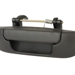 MANIJA DE TAPA DG RAM 1500/2500 02-08  SIN HOYO PARA LLAVE CORRUGADA NEGRO PLASTICO HUSHAN