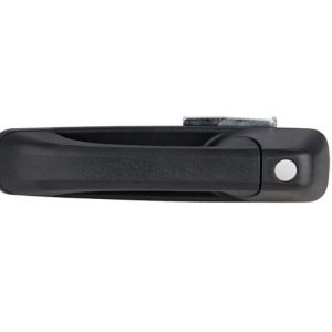MANIJA EXTERIOR DG RAM 1500/2500/3500 09-18  CON HOYO PARA LLAVE CORRUGADA NEGRA HUSHAN Izquierdo Delantera