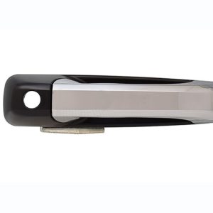 MANIJA EXTERIOR DG RAM 1500/2500/3500 09-18  CON HOYO PARA LLAVE LISA PARA PINTAR NEGRA/CROMO PLASTICO HUSHAN Izquierdo Delantera