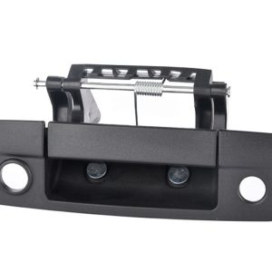 MANIJA DE TAPA DG RAM 1500/2500 09-12  CON HOYOS PARA LLAVE Y CAMARA CORRUGADA NEGRO PLASTICO HUSHAN