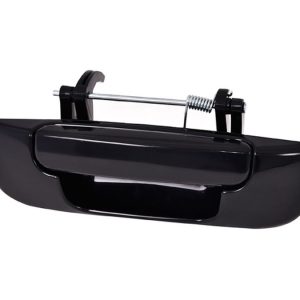 MANIJA DE TAPA DG RAM 1500/2500 02-08  SIN HOYO PARA LLAVE LISA NEGRA PLASTICO HUSHAN