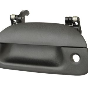MANIJA DE TAPA FD F-150/F-250 97-08/LOBO 97-03/SUPER DUTY 99-07/EXPLORER SPORT TRAC 01-05  CON HOYO PARA LLAVE CORRUGADA NEGRO PLASTICO HUSHAN