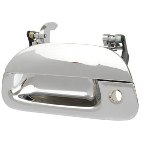 MANIJA DE TAPA FD F-150/F-250 97-08/LOBO 97-03/SUPER DUTY 99-07/EXPLORER SPORT TRAC 01-05  CON HOYO PARA LLAVE CROMO PLASTICO HUSHAN