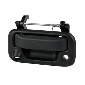 MANIJA DE TAPA FD F-150/F-250 09-14/LOBO 04-14/SUPER DUTY 08-16  LC MARK LT 06-13  CON HOYOS PARA LLAVE Y CAMARA CORRUGADA NEGRO PLASTICO HUSHAN
