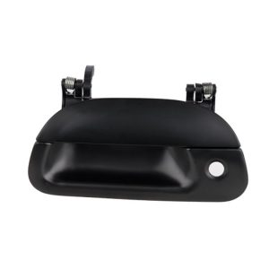 MANIJA DE TAPA FD F-150/F-250 97-08/LOBO 97-03/SUPER DUTY 99-07/EXPLORER SPORT TRAC 01-05  CON HOYO PARA LLAVE LISA NEGRA PLASTICO HUSHAN