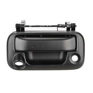MANIJA DE TAPA FD F-150/F-250 09-14/LOBO 04-14/SUPER DUTY 08-16  LC MARK LT 06-13  FD EXPLORER SPORT TRAC 06-10  CON HOYOS PARA LLAVE Y CAMARA LISA NEGRA PLASTICO HUSHAN