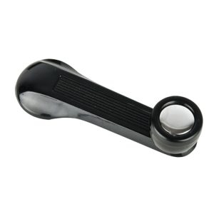 MANIJA DE ELEVAR HD CIVIC 84-88  PERILLA NEGRA/ALUMINIO PLASTICO NEGRO HUSHAN
