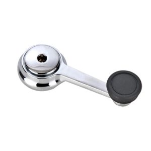 MANIJA DE ELEVAR JP WRANGLER 87-91/CHEROKEE 74-84/WAGONEER 75-83  PERILLA NEGRA ZINC CROMO HUSHAN