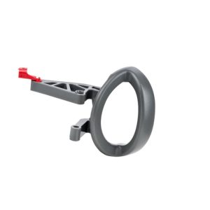 MANIJA INTERIOR JP LIBERTY SPORT 02-07/COMMANDER 06-10  GRIS PLASTICO SOLO REPUESTO+RESORTE+PERNO HUSHAN Derecho Delantera/Trasera