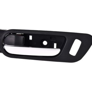MANIJA INTERIOR MZ 6 09-13  CON HOYO PARA SEGURO NEGRO/PLATA PLASTICO HUSHAN Izquierdo Delantera