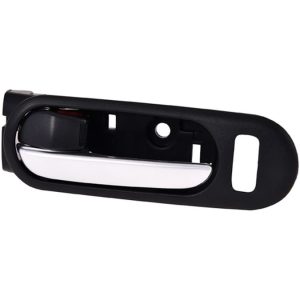 MANIJA INTERIOR MZ CX-7 07-12  CON HOYO PARA SEGURO NEGRO/PLATA PLASTICO HUSHAN Izquierdo Delantera