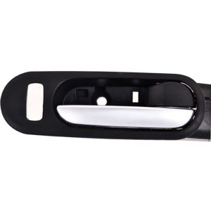 MANIJA INTERIOR MZ CX-7 07-12  CON HOYO PARA SEGURO NEGRO/PLATA PLASTICO HUSHAN Derecho Delantera