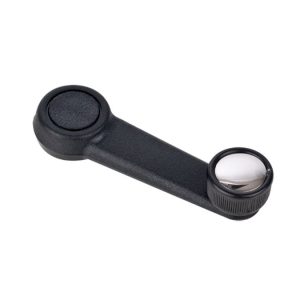 MANIJA DE ELEVAR MZ B1800 82-85/626 82-87  PERILLA NEGRA/ALUMINIO PLASTICO NEGRO HUSHAN