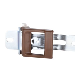 MANIJA INTERIOR MZ B1800 82-85  SIN BISEL CAFE ZINC CON PLASTICO HUSHAN Derecho/Izquierdo Delantera